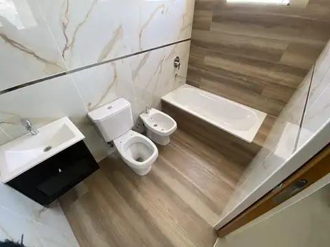 Departamento 2 ambientes con 1 baño