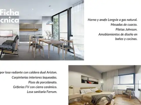 Departamento en Venta de 2 ambientes