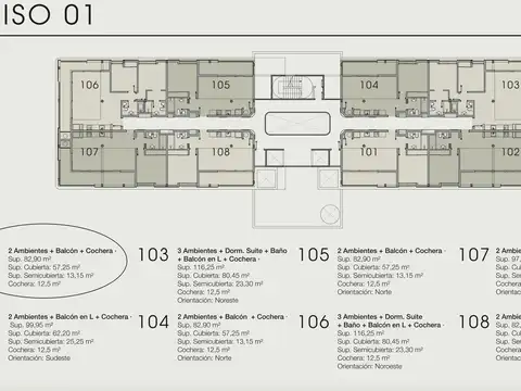 Departamento en Venta de 2 ambientes