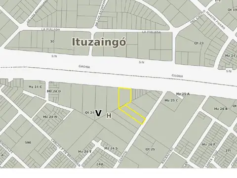 Terreno en Venta de 6089,0 m2