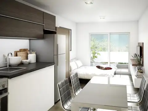 Departamento en Venta  Mono Ambiente en Segundo Piso