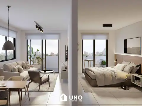 Salta y Alvear - Dpto de 1 Dormitorio Externo. Posibilidad cochera. 