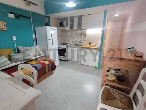 VENTA DEPARTAMENTO 1 AMBIENTE CONTRAFRENTE ZONA GüEMES MAR DEL PLATA