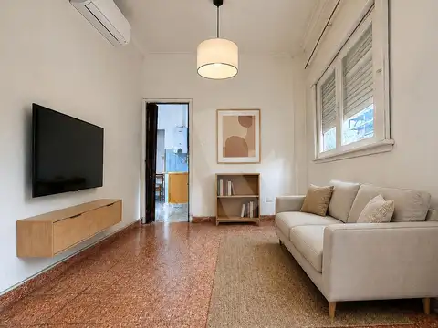 Departamento 2 ambientes con 1 baño