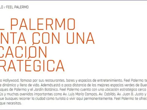 Departamento en Venta en Palermo Hollywood, USD 225.800