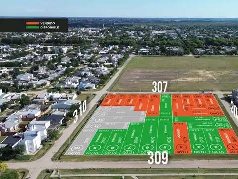 SE VENDE TERRENO 400 MTS2 B° PADRE CELSO - AVDA.