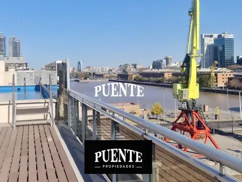Monoambiente con balcón en venta en la mejor ubicación de Puerto Madero