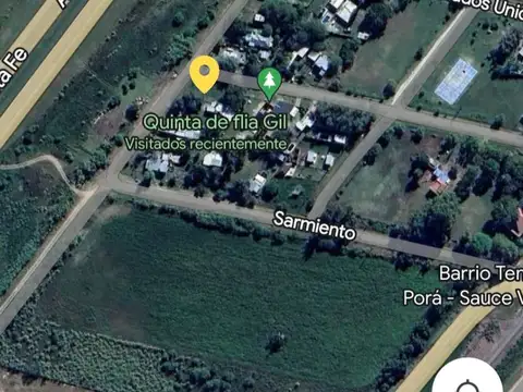 Se Vende terreno en Sauce Viejo