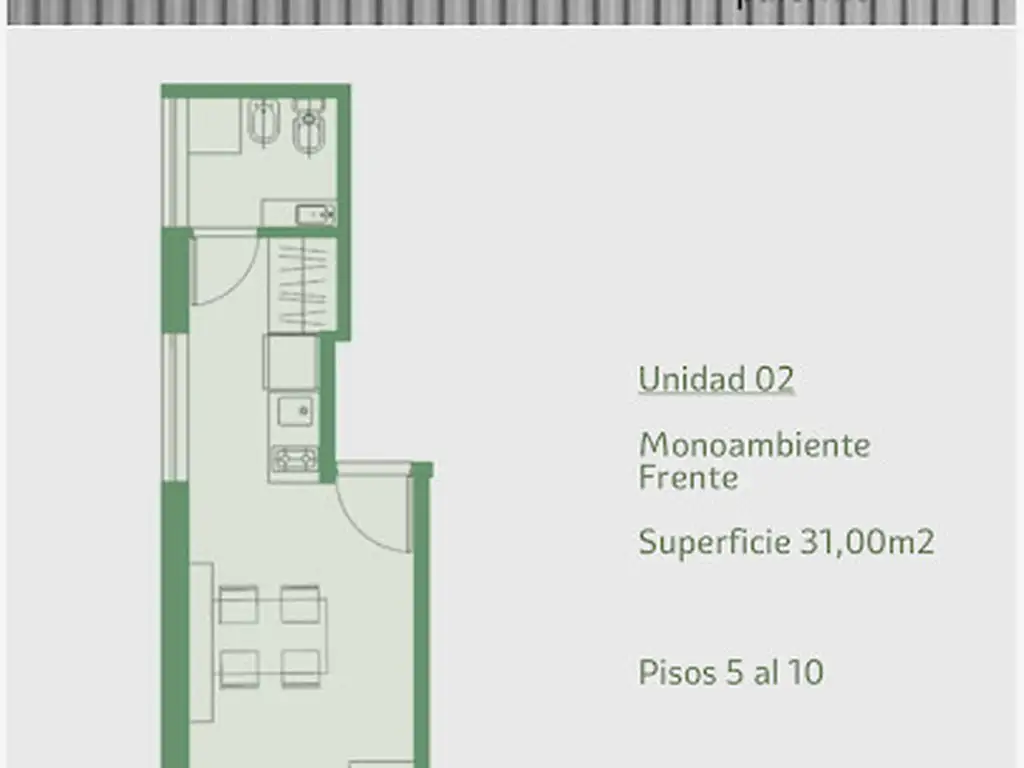 Av Cordoba 4000, Piso 3