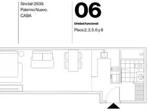 Departamento en Venta al Sur