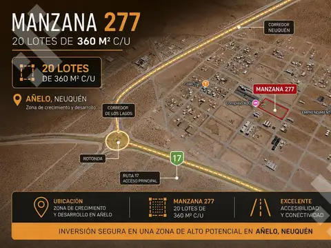 Terreno en Venta en Añelo, Neuquén