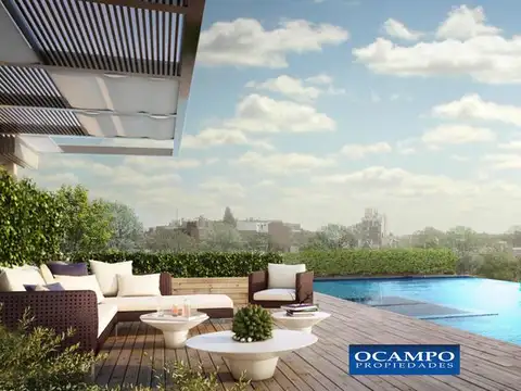 Departamento 3 ambientes con 2 baños