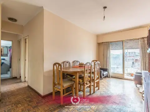 Venta departamento piso 3 ambientes 55M² San Cristóbal con balcón al frente apto crédito hipotecario