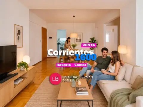 Departamento de 2 dormitorios en venta en Rosario Centro