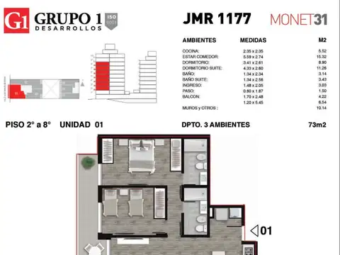 Departamento en Venta en Rosario, Santa Fe