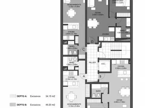 Zeballos 2200 , Piso 2