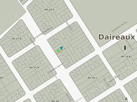 Terreno en Venta en Daireaux, USD 24.000