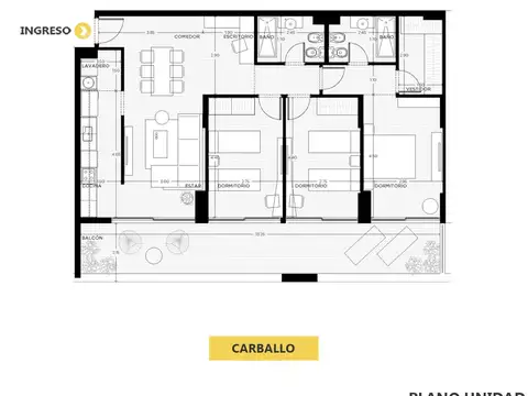Venta | Departamento 1 dormitorio con balcón Norte | Barrio Refinería, Rosario