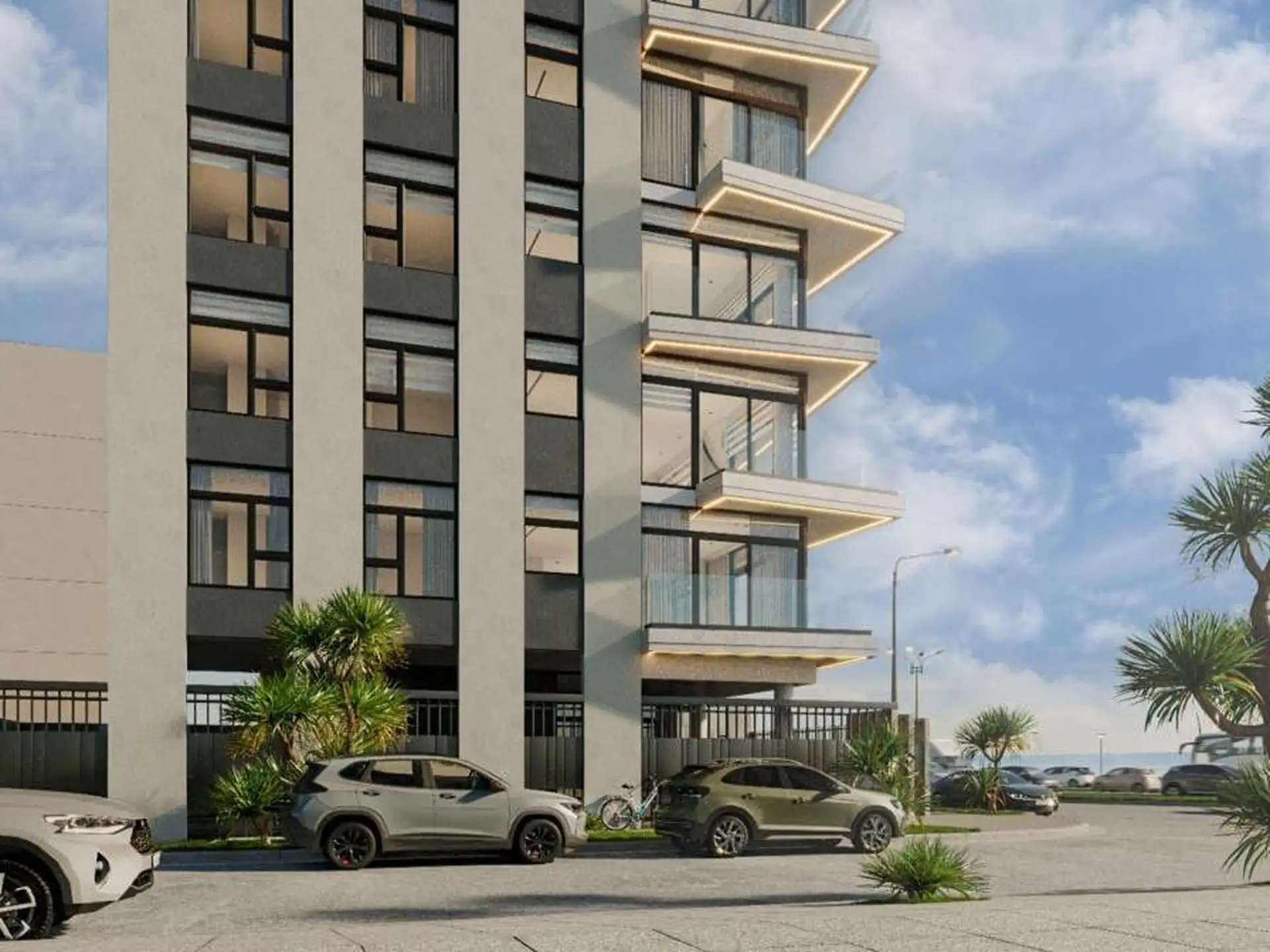 Depto 2 amb, 66m² frente al mar — Parque Luro