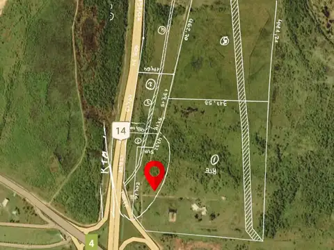 Hectáreas sobre Ruta 14 acceso a Concordia por Ruta 4