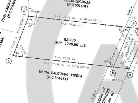 Terreno en Venta en Luján de Cuyo, USD 63.000