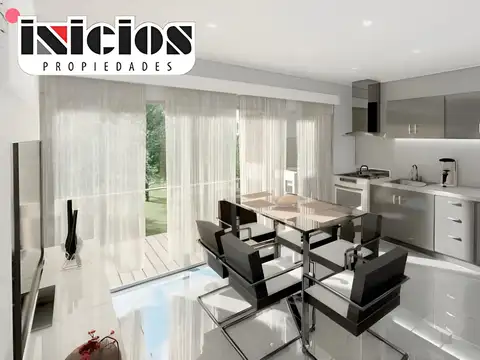 Departamento 3 ambientes con 1 baño