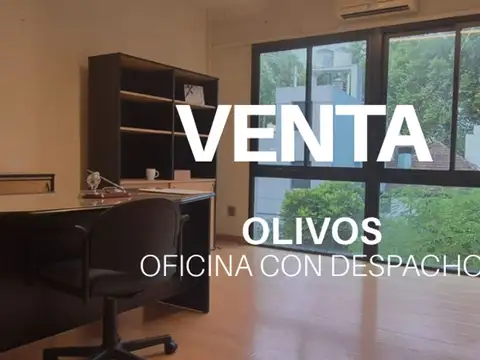VENTA OFICINA CON RENTA OLIVOS QUINTA PRESIDENCIAL