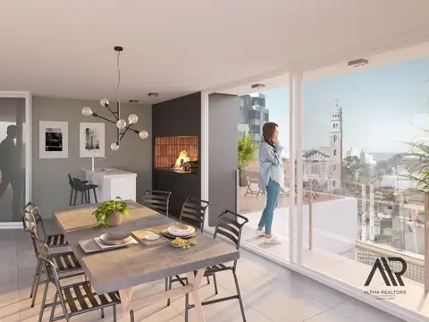 Departamento 5 ambientes con 2 baños