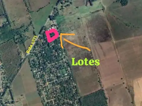 VENTA DE LOTE EN VILLA GENERAL BELGRANO 512MTS.