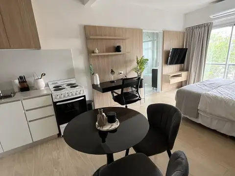 Monoambiente amoblado en alquiler con balcon en Palermo Soho