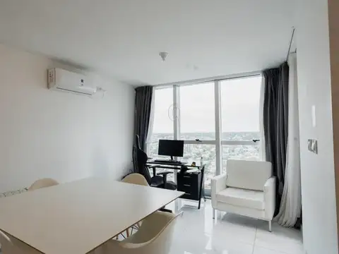 Departamento 2 ambientes con 2 baños
