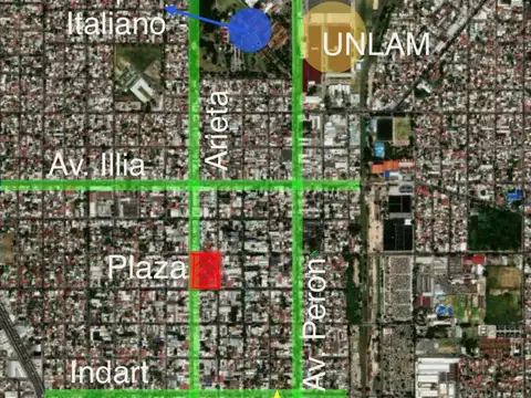 Terreno en Venta 61  mts Fondo
