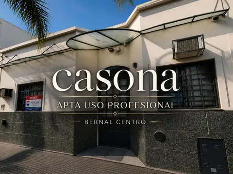 VENTA CASONA APTA USO PROFESIONAL, BERNAL CENTR0