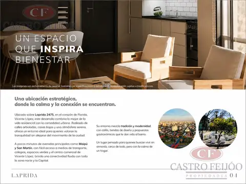 Departamento en Venta en Florida Belgrano/Oeste, USD 232.400