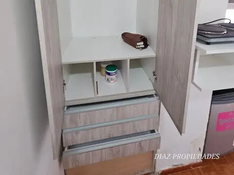 Departamento 2 ambientes con 1 baño