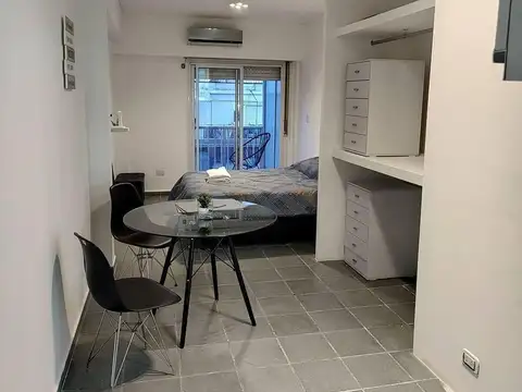 alquiler monoambiente estudio palermo con gran balcon