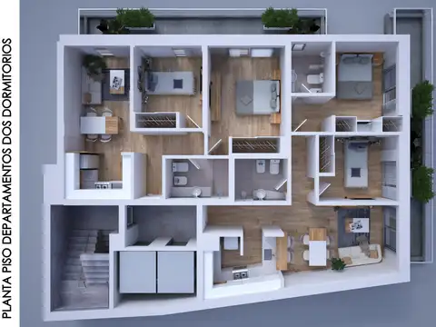 Departamento en Venta de 3 ambientes