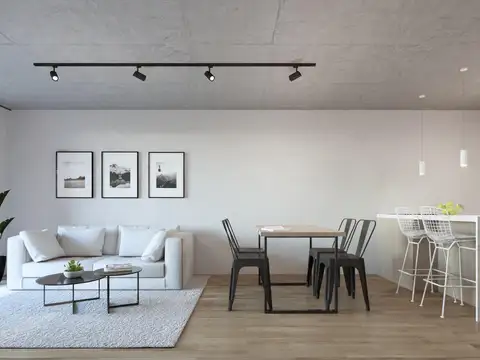 Departamento Monoambiente con 1 baño