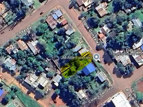 Terreno en Venta 39  mts Fondo