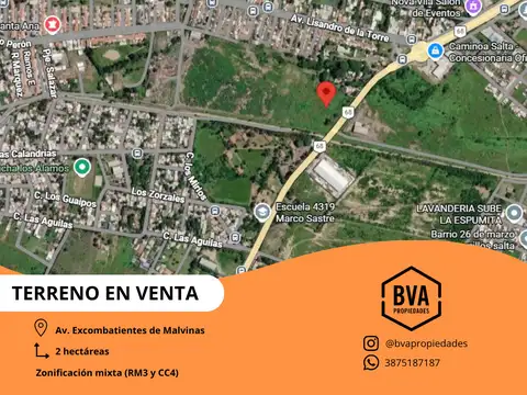 Terreno en Venta en Salta, Capital