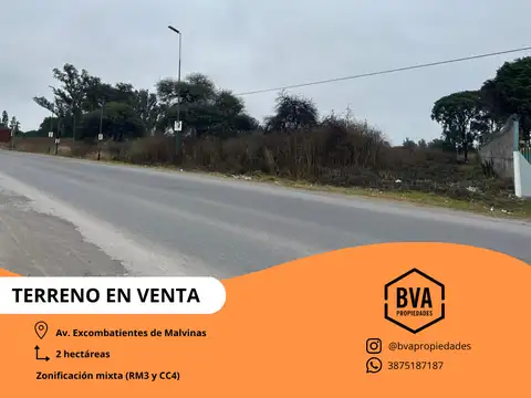 Terreno en Venta de 10,0 m2