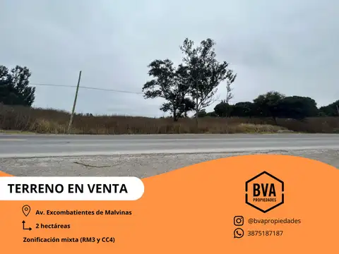 Av. Excombatientes de Malvinas