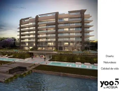 OCEANA Nordelta. 3 amb c Balcon, terraza y Parrilla