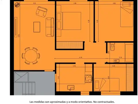Departamento en Venta de 4 ambientes