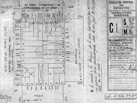 Terreno en Venta en Villa Lugano, USD 200.000