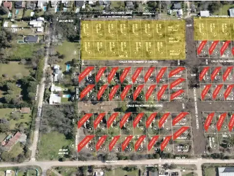 Terreno en Venta 30  mts Fondo