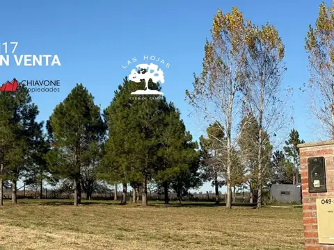 Lote Club de Campo Las Hojas