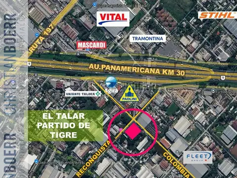 LOTE INDUSTRIAL EN ESQUINA ALT. PANAMERICANA KM30 - EL TALAR