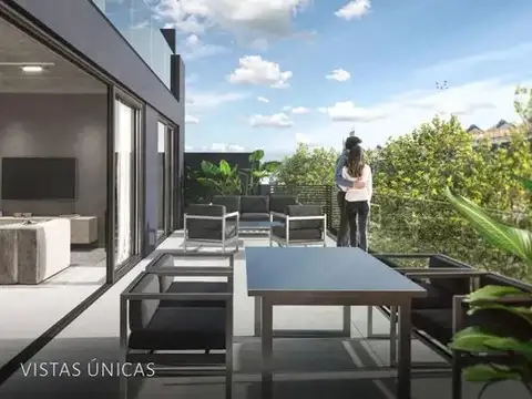 Departamento 2 ambientes con 1 baño