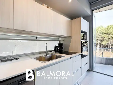 Departamento 2 ambientes con 2 baños